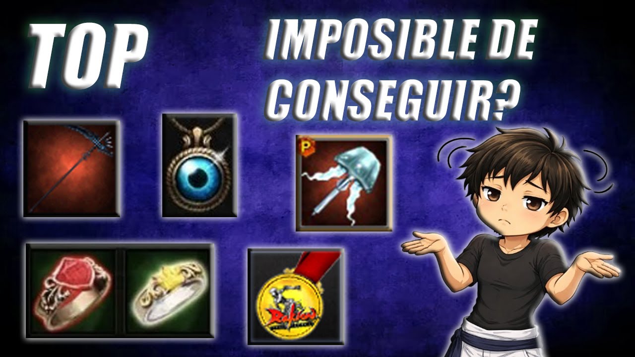 TOP ROPA Y JOYERIA IMPOSIBLE DE CONSEGUIR EN RAKION  -  Rakion Latino
