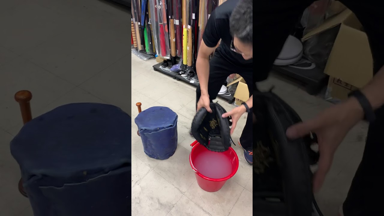 一軍手套湯揉15-羅林斯HOH捕手手套黑色