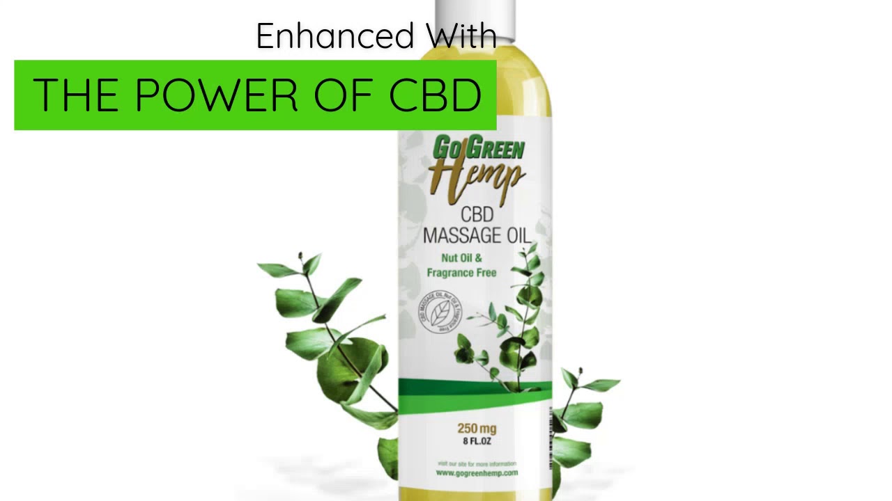 GoGreen Hemp Massage Oil