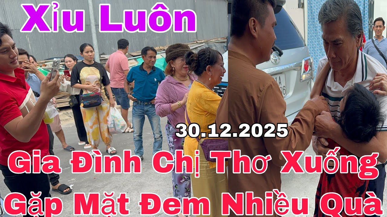 Căng! Chị Thơ Gặp Được Gia Đình Khóc Hết Nước Mắt #mientay #giadinh #yeucuocsong #thinhhanh