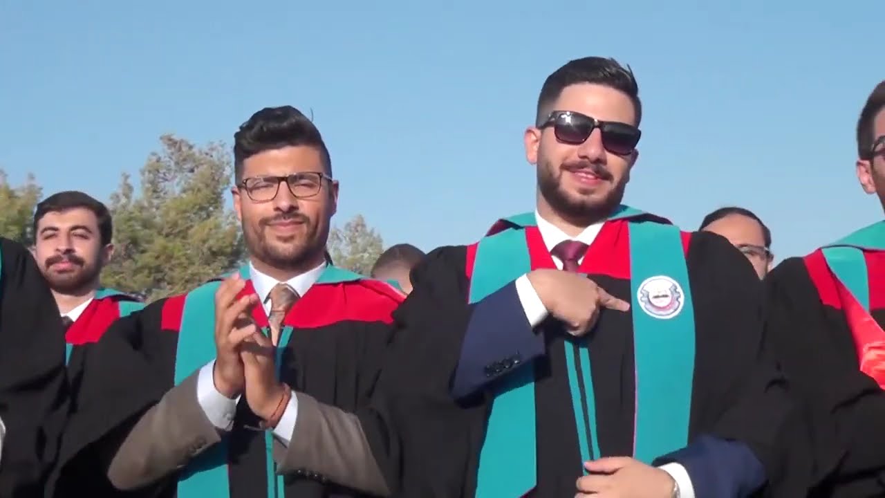حفل تخريج كلية الهندسة وكلية العمارة والتصميم الفوج الخامس والثلاثين جامعة العلوم والتكنولوجيا