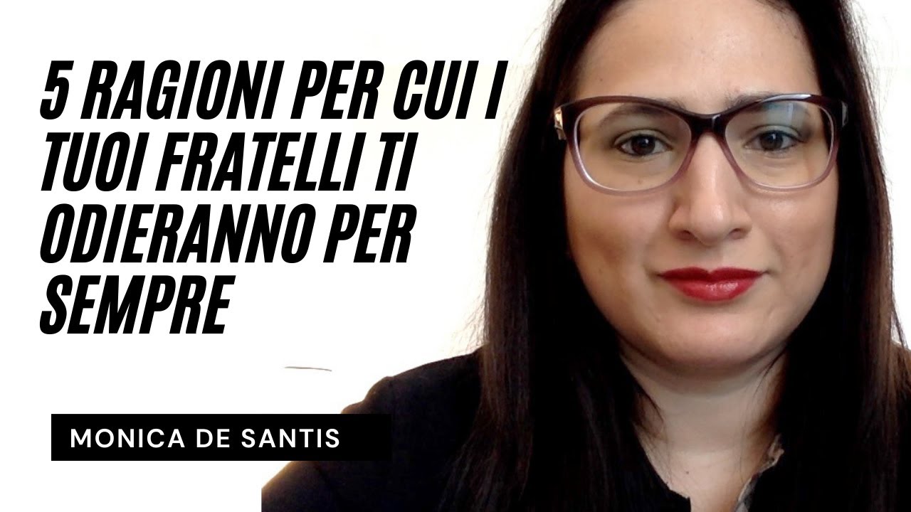 😈Il capro espiatorio in famiglia: 5 ragioni per cui i tuoi fratelli ti odieranno per sempre😈