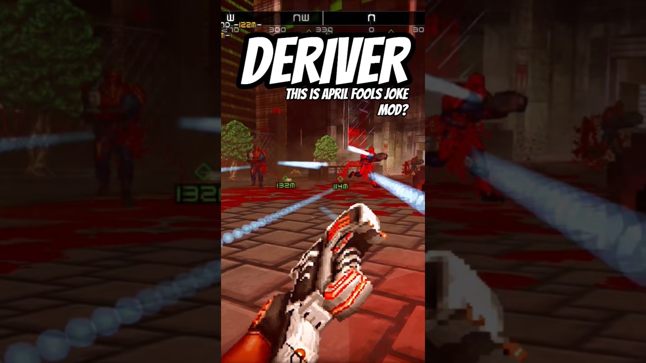 Turning doom into an amazing looking cyberpunk shooter..