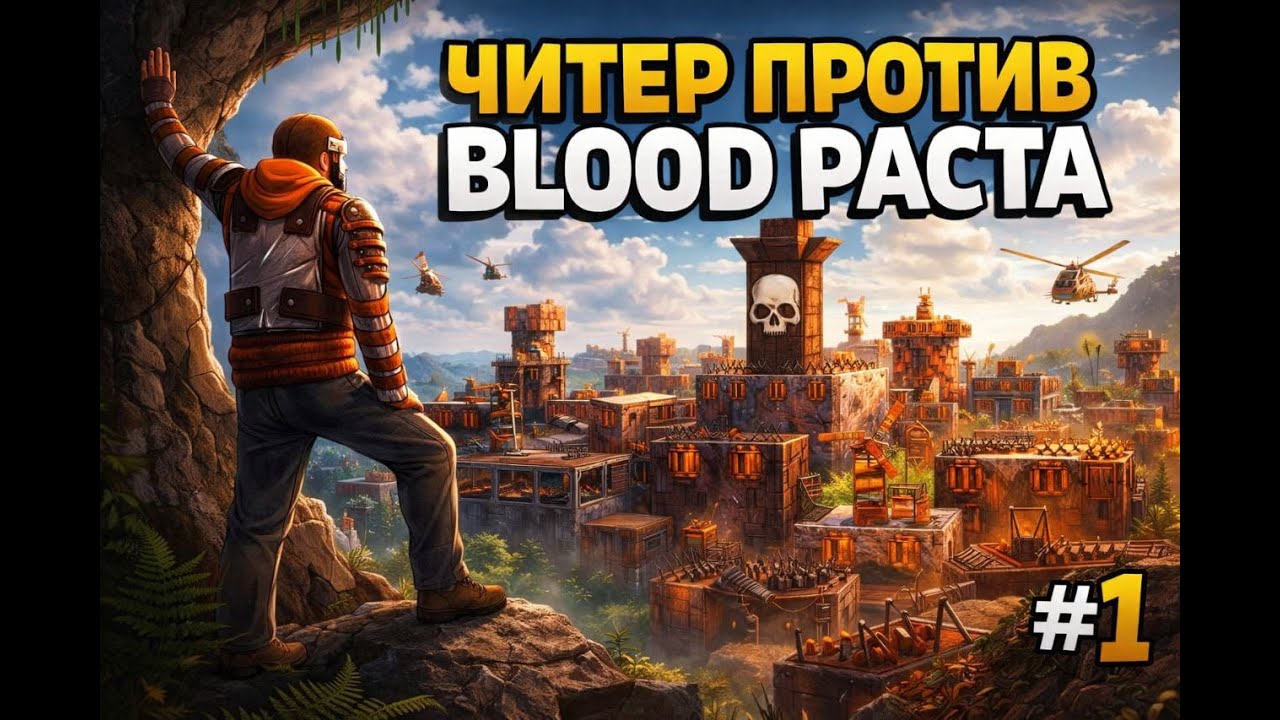 🎃 | С ЧИТОМ ПРОТИВ ВСЕГО 💥BLOOD RUST💥 — СЕРВЕР ПАЛ | НАЧАЛО ИСТОРИИ | 🗻