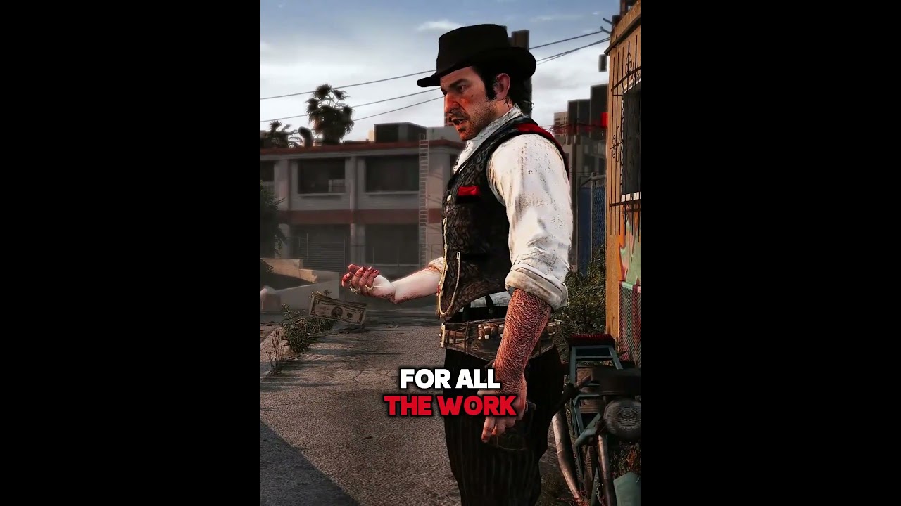 Dutch Wasn't Happy With Arthur's Donation! | #shorts #rdr #rdr2