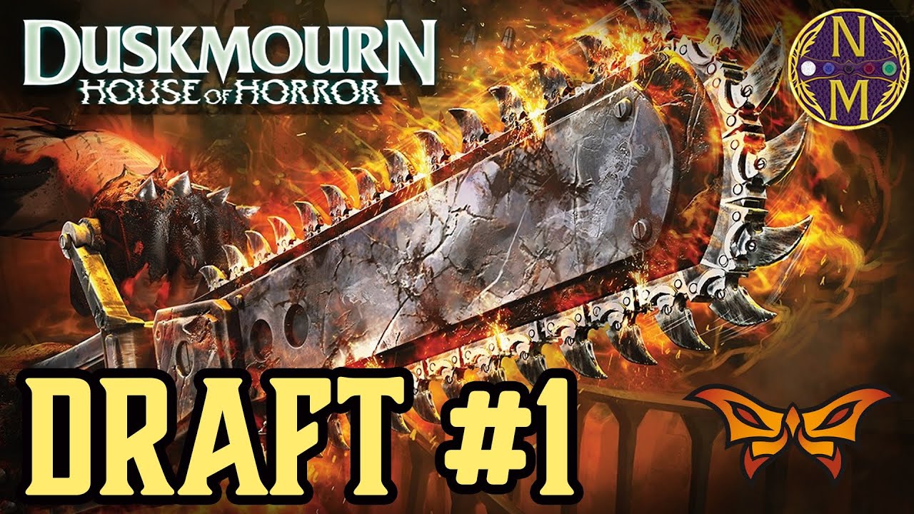 My FIRST Duskmourn Draft | Chainsaw Is INSANE! | Magic: the Gathering Arena