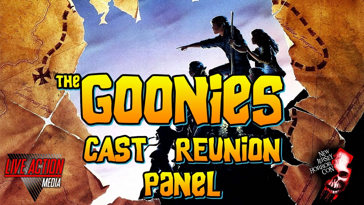 The Goonies Cast Reunion w. Kerri Green & Sean Astin - New Jersey Horror Con - The Panel Channel