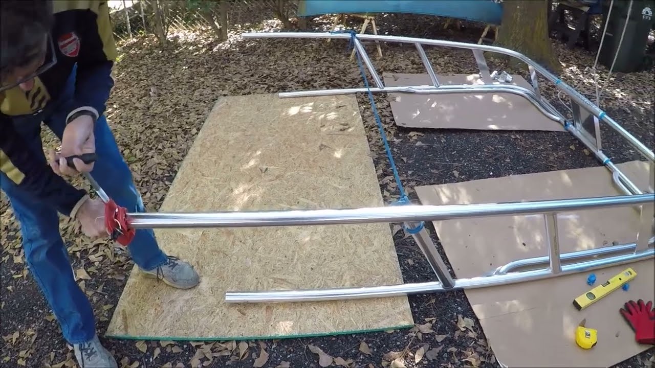 Установка Solar Arch на Cape Dory 36. Ремонт. Часть 3