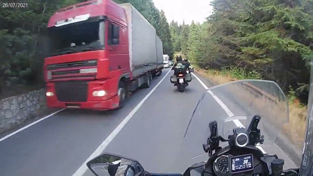 Motorrad fahren Rumänien