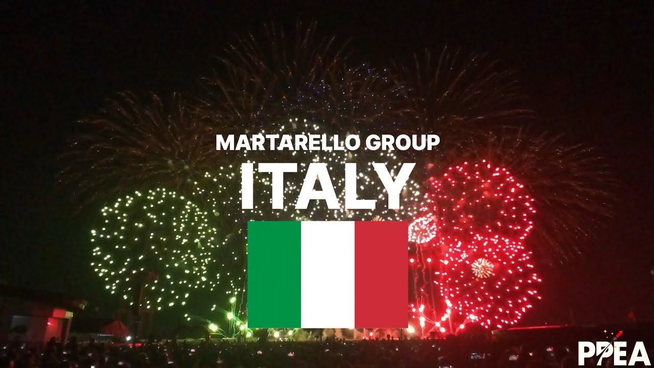 [4k] ITALY 🇮🇹 - Martarello Group | 13th Philippine International Pyromusical Competition