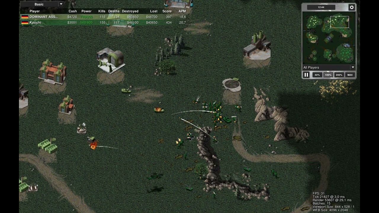 RedAlert Renaissance VS Koochi