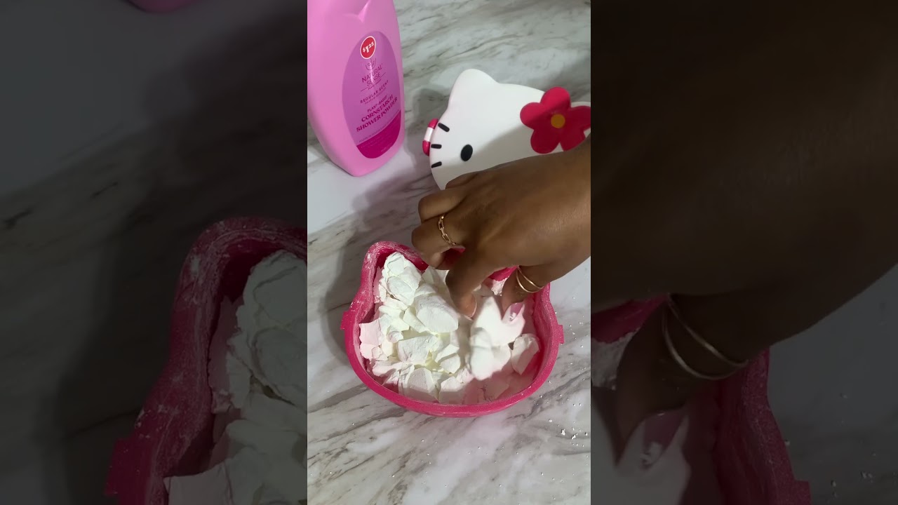 Squeaky Cornstarch Eating ASMR | Dollar Tree Shower Powder