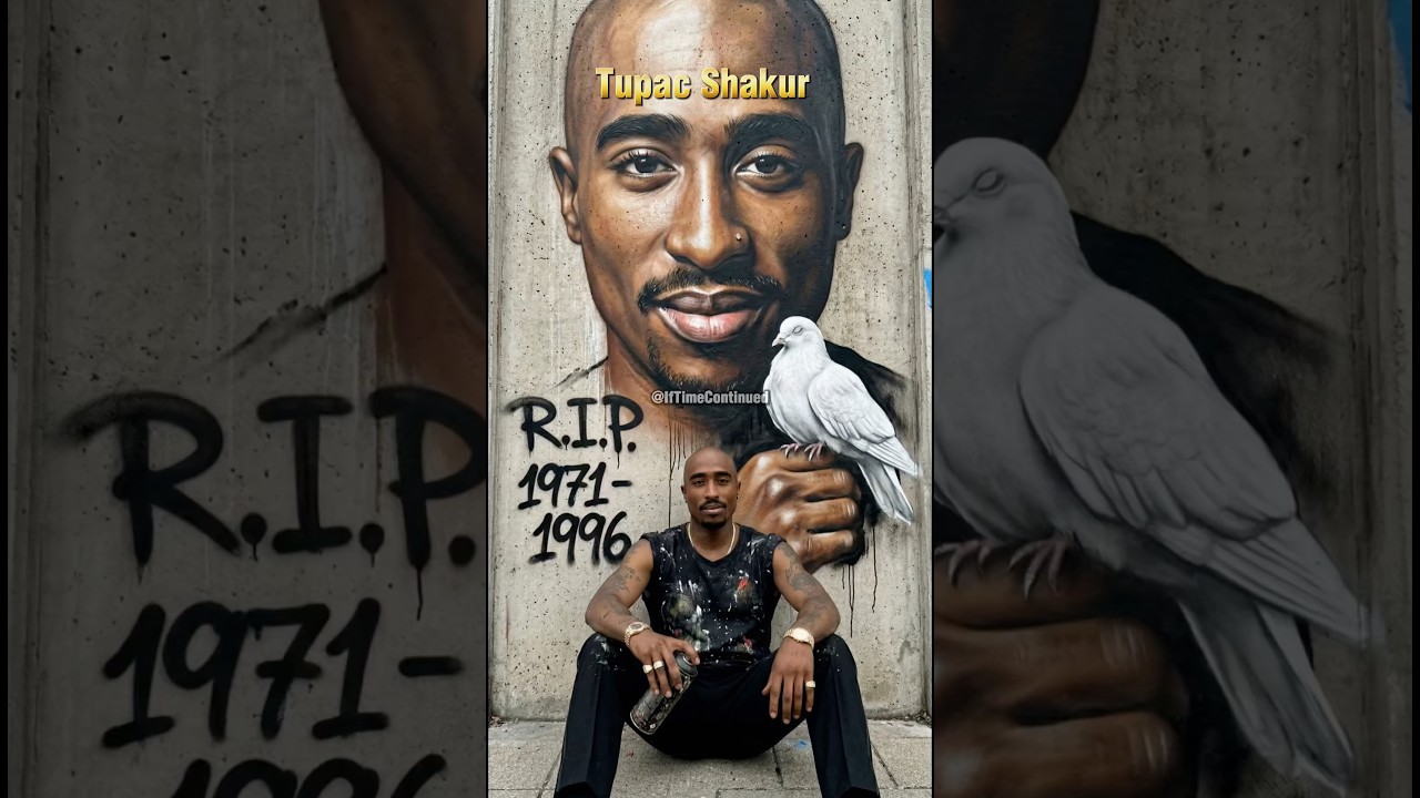 Rappers Painting Their Own Murals🎤🕊️🎨 #2pac #xxxtentacion #nipseyhussle #popsmoke #rap