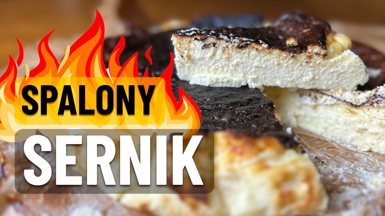 Nigdy więcej nie zrobię innego sernika. Idealny kremowy baskijski przypalany sernik.