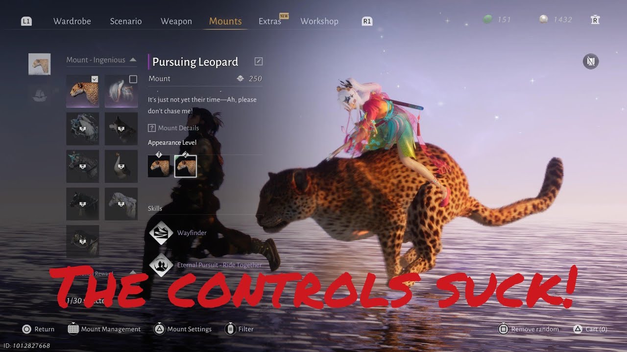 This is actually the WORSE mount in the game #wherewindsmeet #wherewindsmeetgame