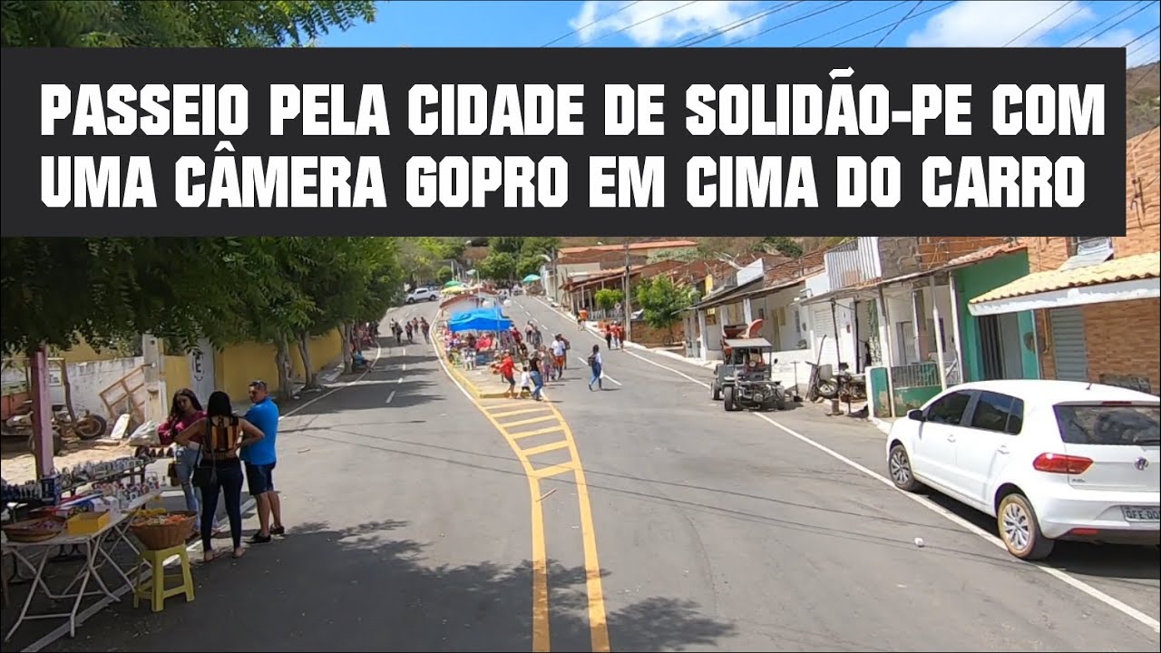 PASSEIO PELA CIDADE DE SOLID&Atilde;O NO SERT&Atilde;O PERNAMBUCANO