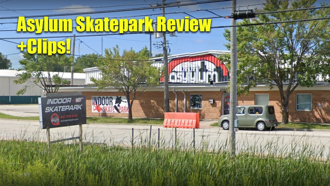 Best Indoor Skatepark in Chicago! Asylum Skatepark Review - Lake Bluff IL