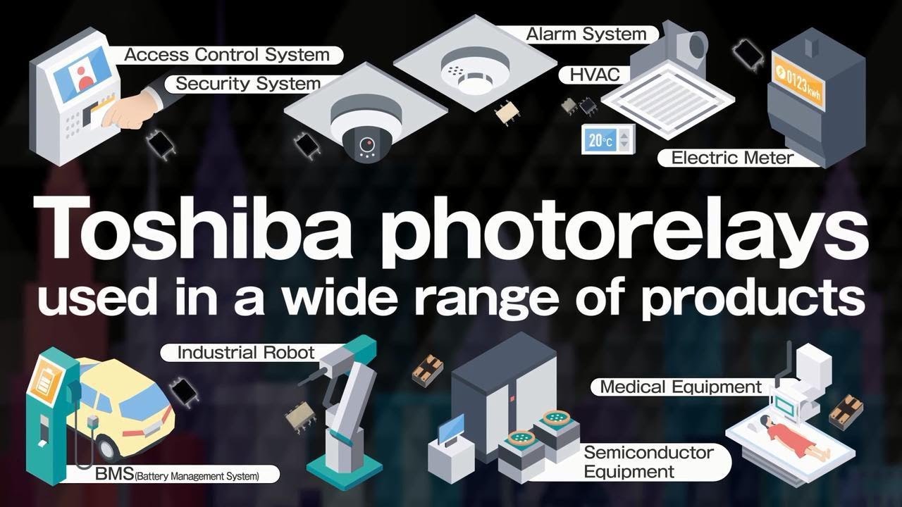 Toshiba Photorelays (MOSFET output) - further high performance, further downsizing