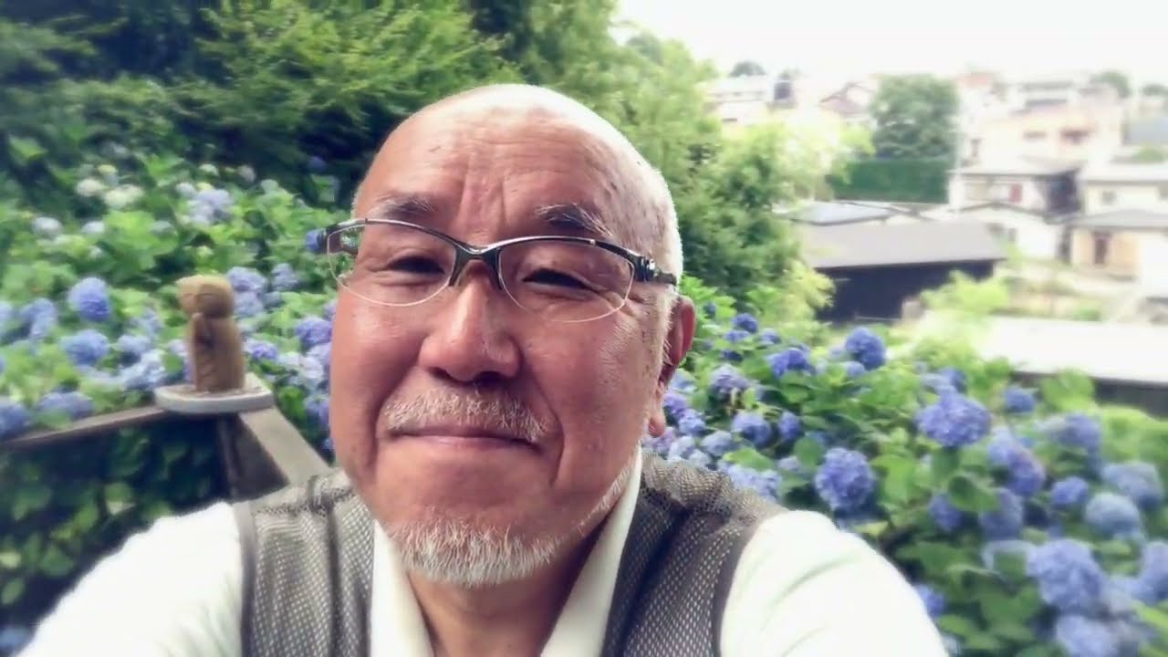 紫陽花の寺　男鹿市北浦　　2023 0707
