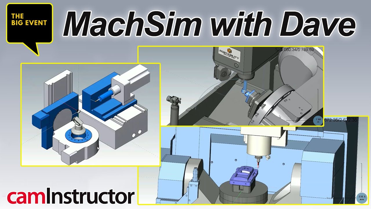 Mastercam Machine Simulation with Dave | The BIG Event