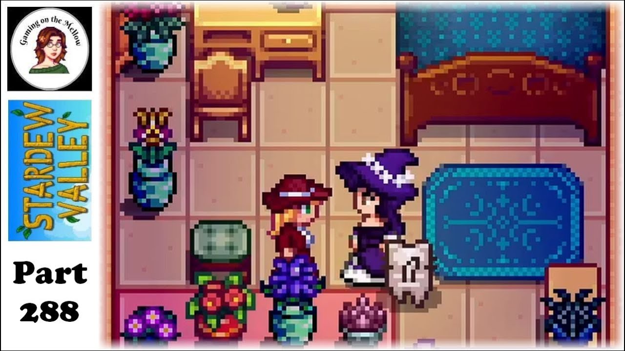 Цветы и женихи с Эйдин! | Stardew Valley 1.6 (модифицированный) | 288