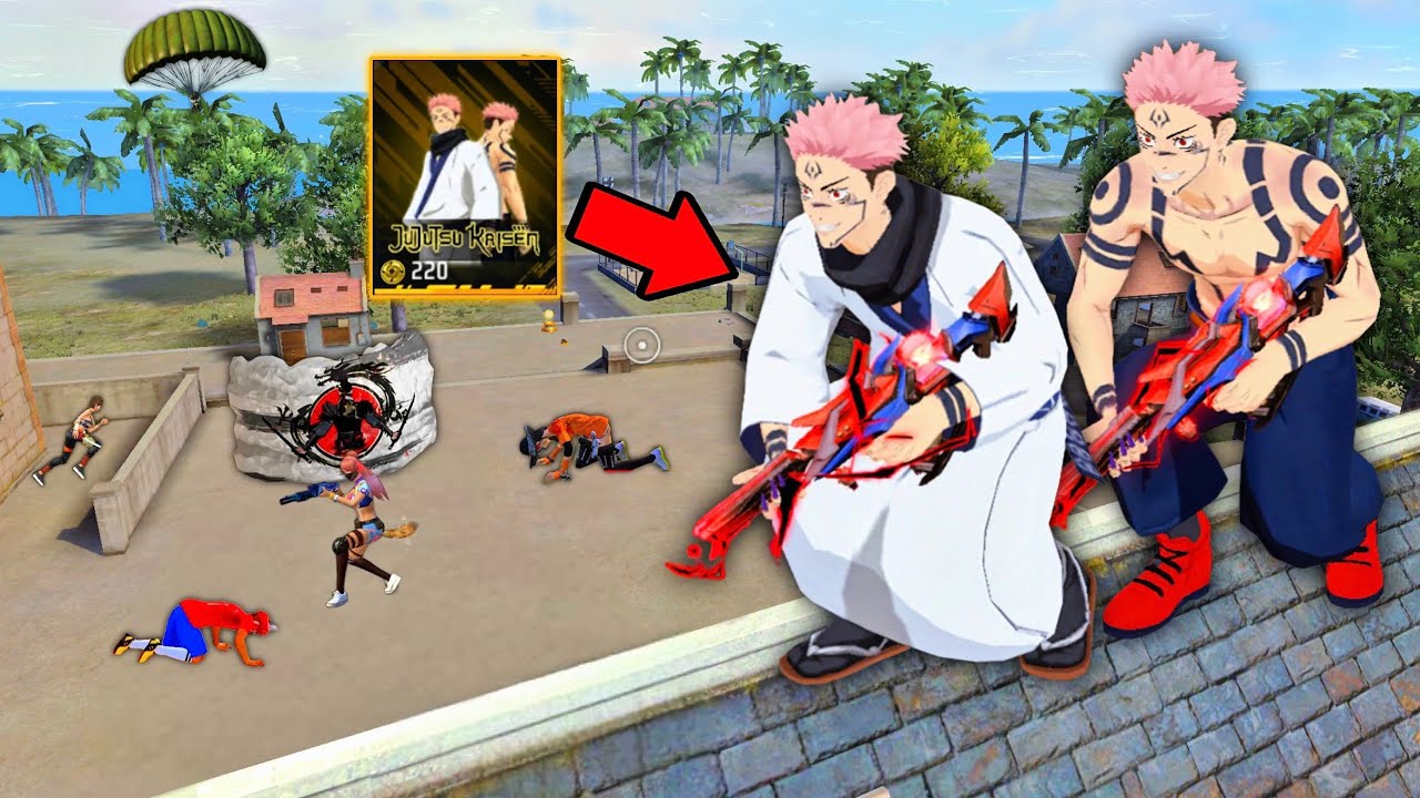 NOS SACAMOS A SUKUNA EN FREE FIRE Y ESTO PASO!! 😱 FREE FIRE X JUJUTSU KAISEN 