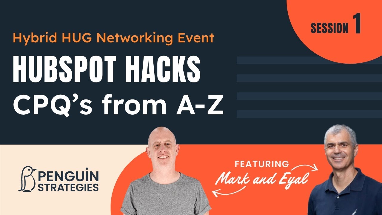 HubSpot Hacks - CPQ's from A Z