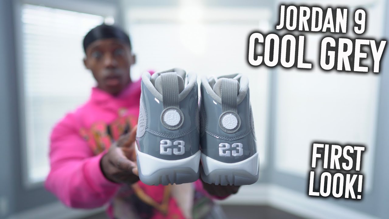 EARLY LOOK AT JORDAN 9 COOL GREY! THIS MIGHT BE ANOTHER CLASSIC INSTANT SELLOUT! PLEASE SO NOT SLEEP