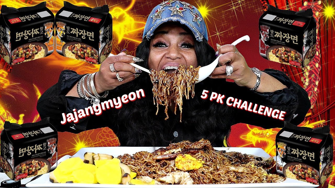 Jajangmyeon 5PK Black Bean Noodle Challenge