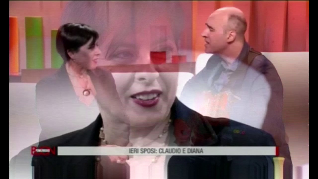 Claudio e Diana ospiti da Michele Cucuzza