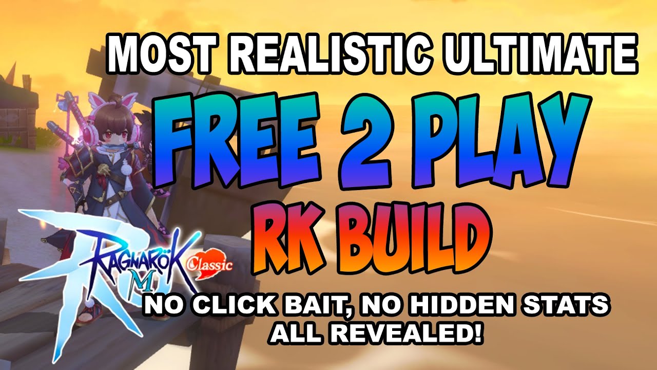 RUNE KNIGHT ULTIMATE F2P Crit Build Guide - Ragnarok M Classic
