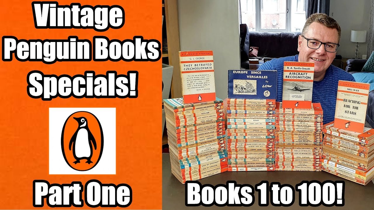 Vintage Penguin Special Paperbacks - Part One - Numbers 1 To 100 - The War Years!