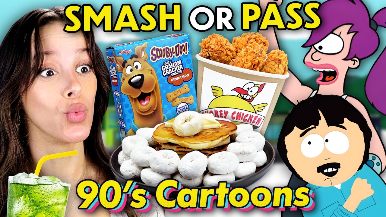 Smash or Pass: 90's Cartoon Food (South Park, Rocko's Modern Life, Futurama)