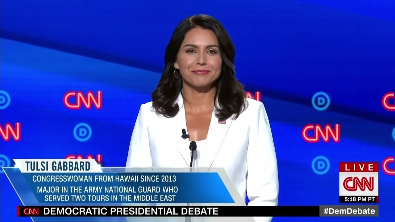 Watch the 9 minutes that has America searching Tulsi Gabbard