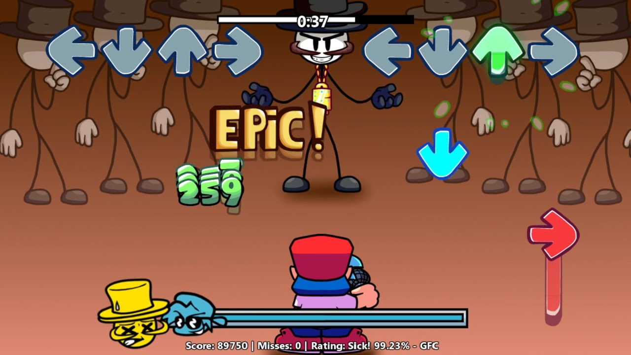 FNF VS HENRY STICKMIN V4 [CANCELLED BUILD] Reginald Week Update + Cutscenes
