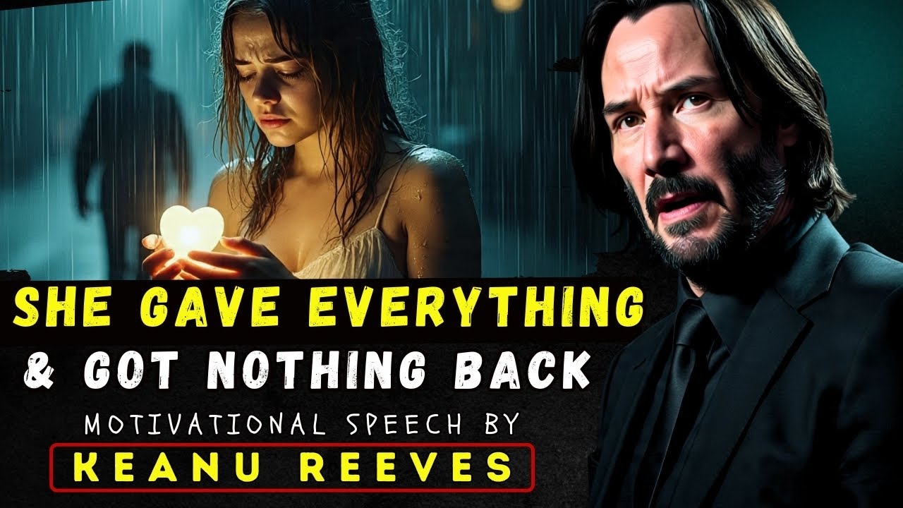 She Gave Everything and Got Nothing Back | Keanu Reeves Best Motivational Speech