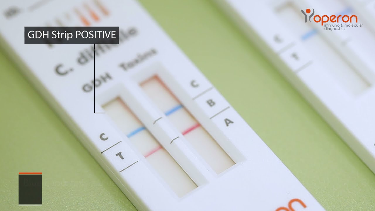 Simple GDH-Toxins — Rapid test for the detection of GDH and toxins A and B from C. difficile