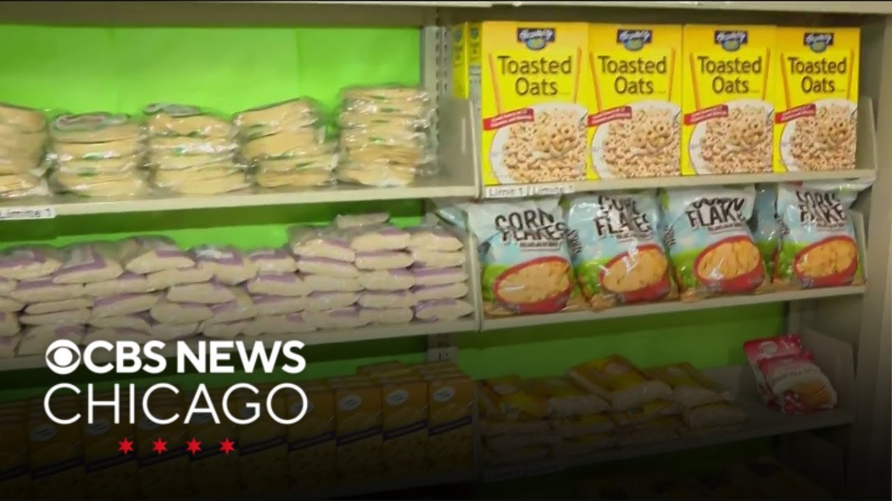 Legler Regional Library in West Garfield Park doubles as food pantry