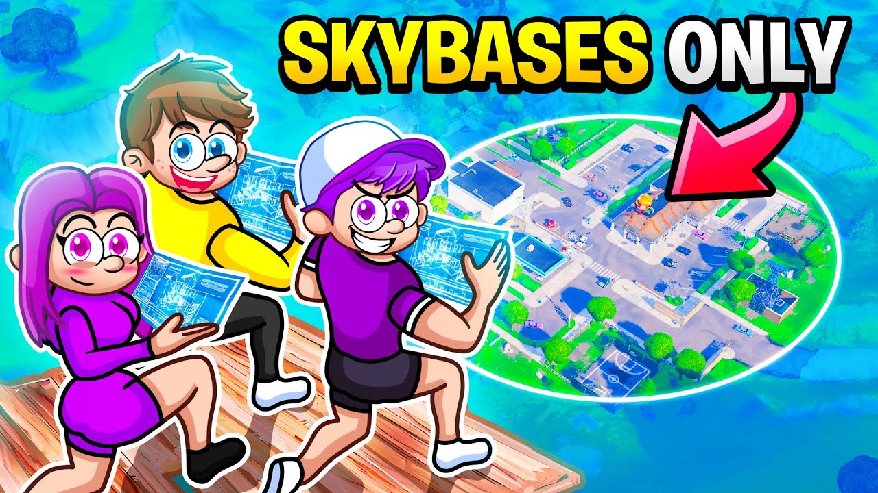 Winning With The BEST SKYBASE in Fortnite!