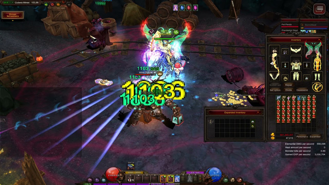 Mu Online AE 980 Cubera Mines