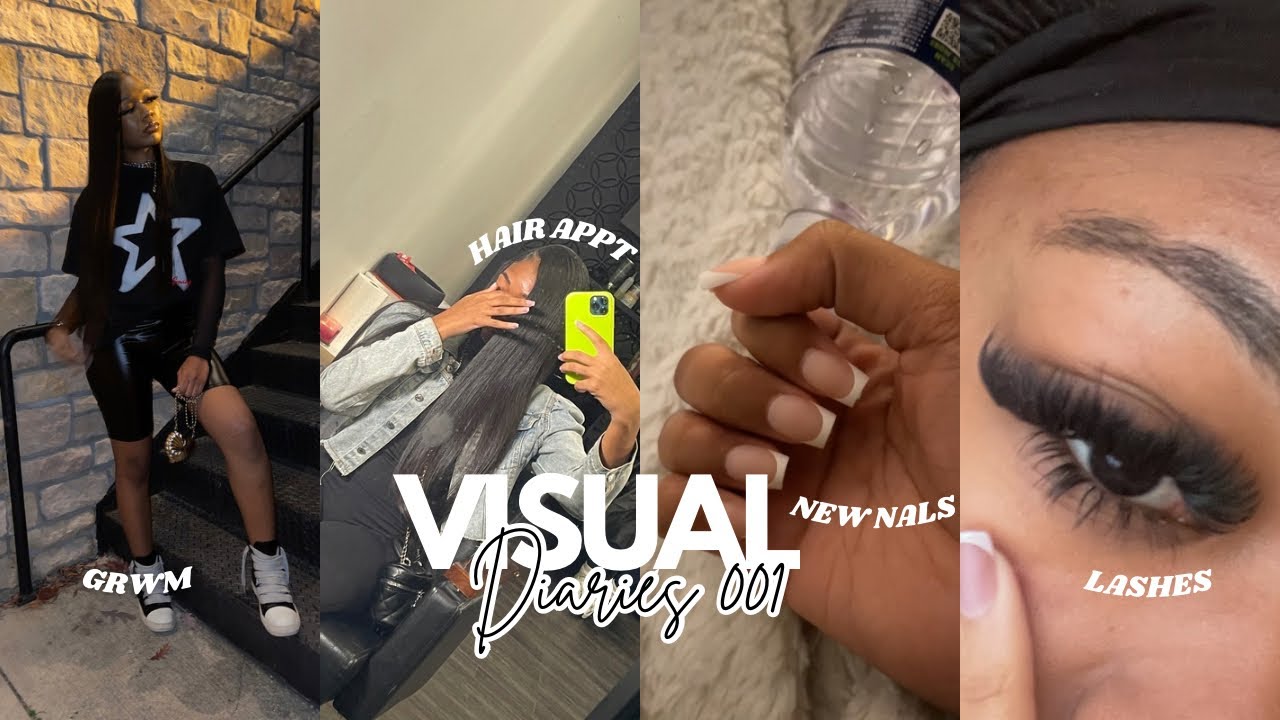VISUAL DIARIES 001: prepping for the fall, maintenance week, self-care, grwm & more