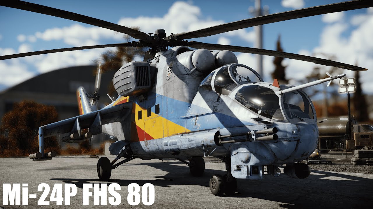 【Mi-24P HFS 80】German Hind - WarThunder