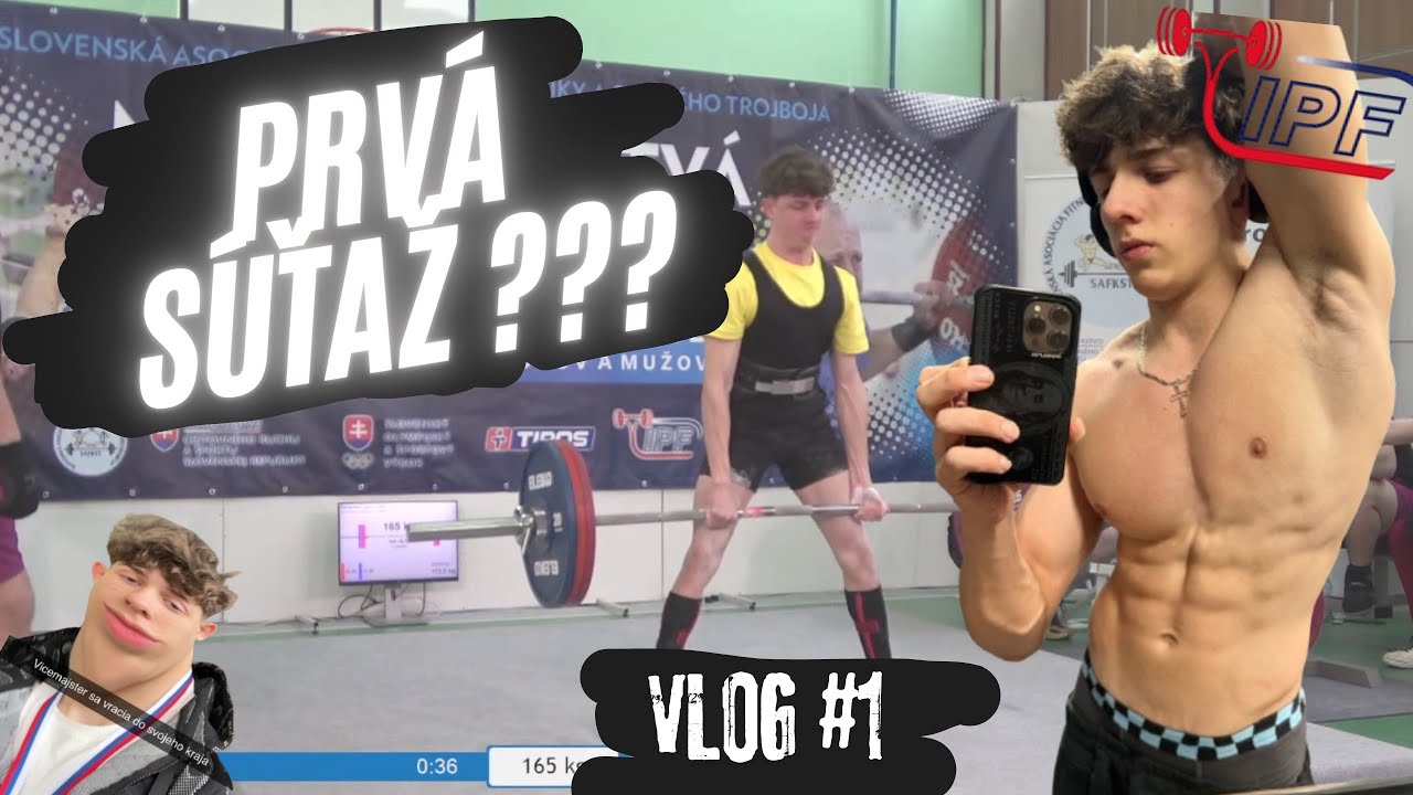 MOJA PRVÁ SÚŤAŽ ??? 😱|  VLOG #1