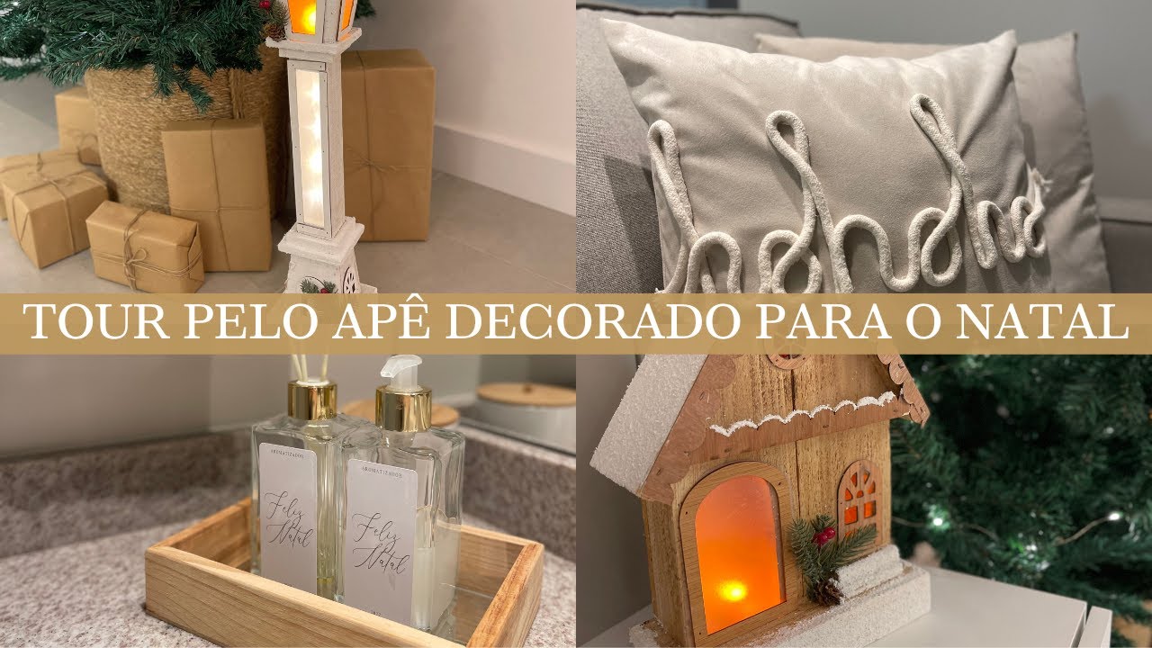 DECORAÇÃO DE NATAL 2022 | tour pelo apartamento todo decorado para o natal