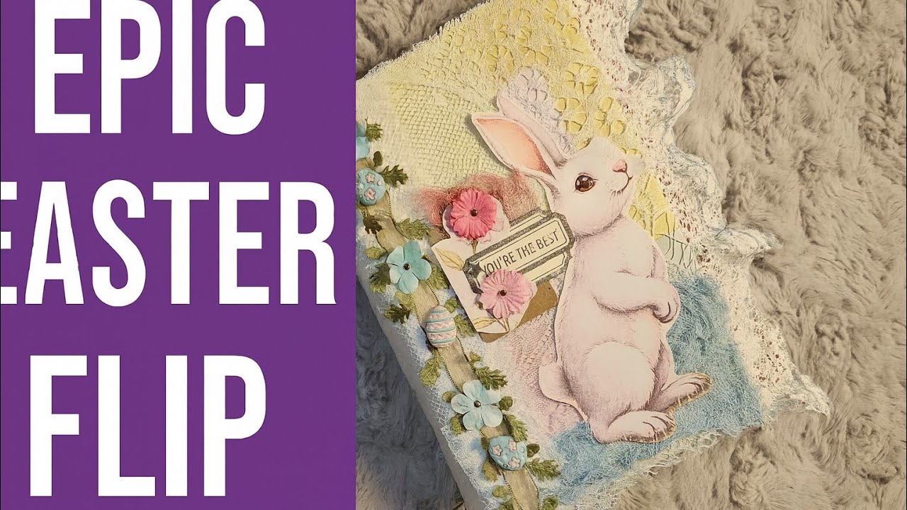 No‑Sew Easter Journal Flip‑Through Using 6 Kits From One Shop #swmedesignteam