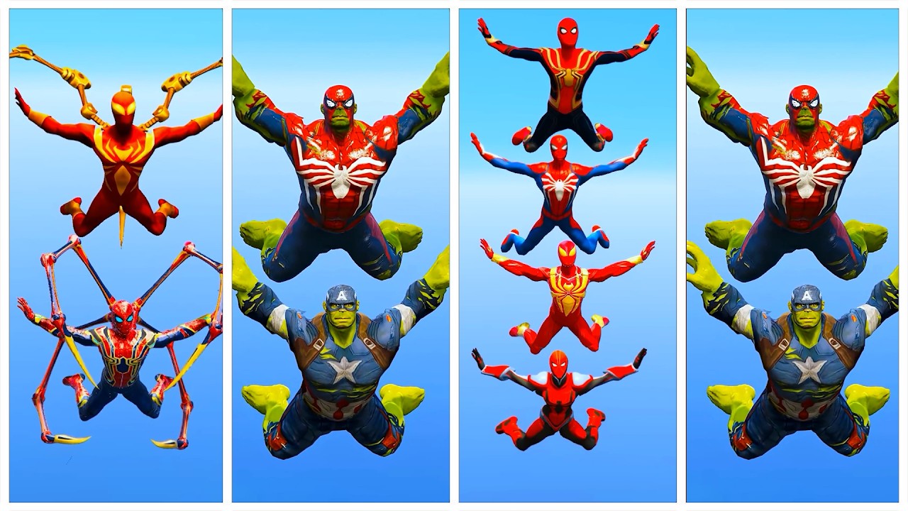 SUPERHERO MEGA BATTLE SPIDERMAN 🆚 IRONMAN #15