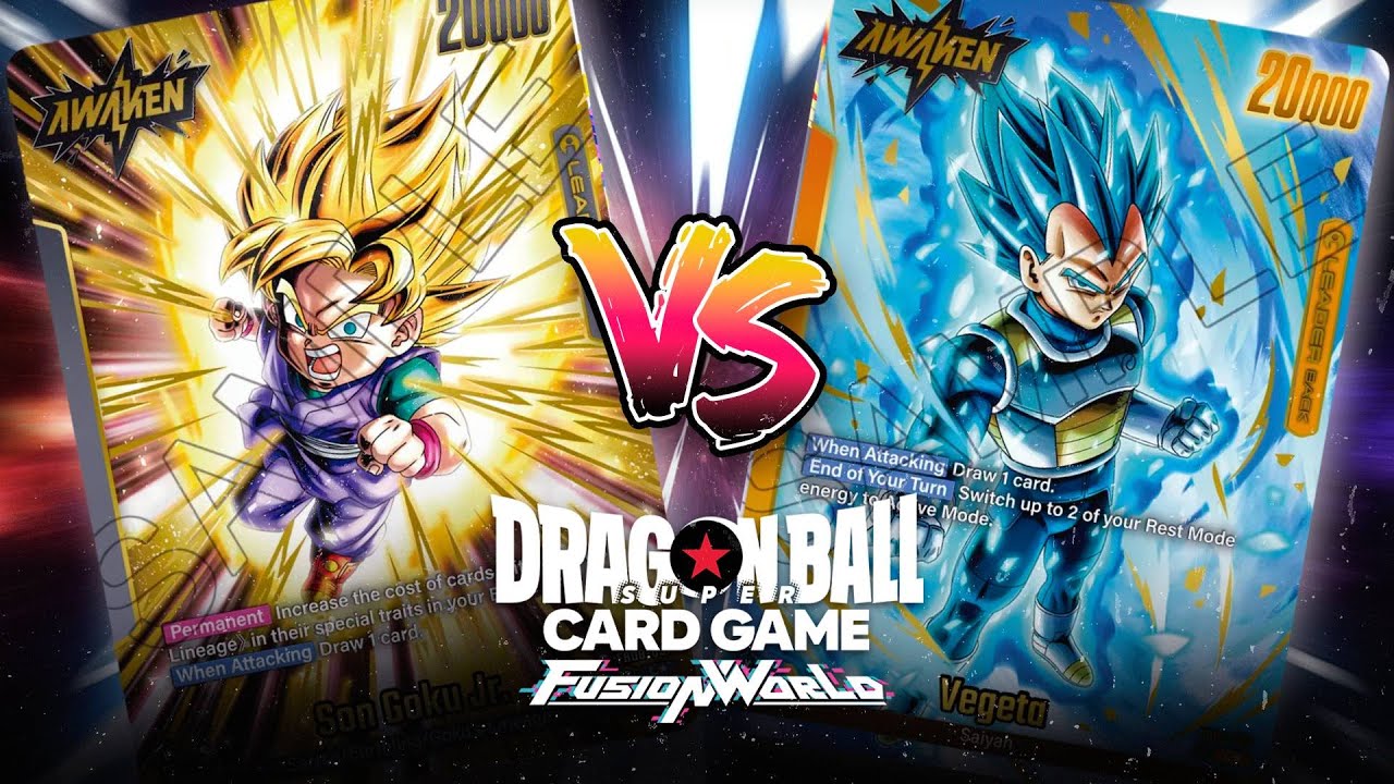 DBSFW - Dragon ball Fusion World - Goku Jr. X Vegeta Yellow