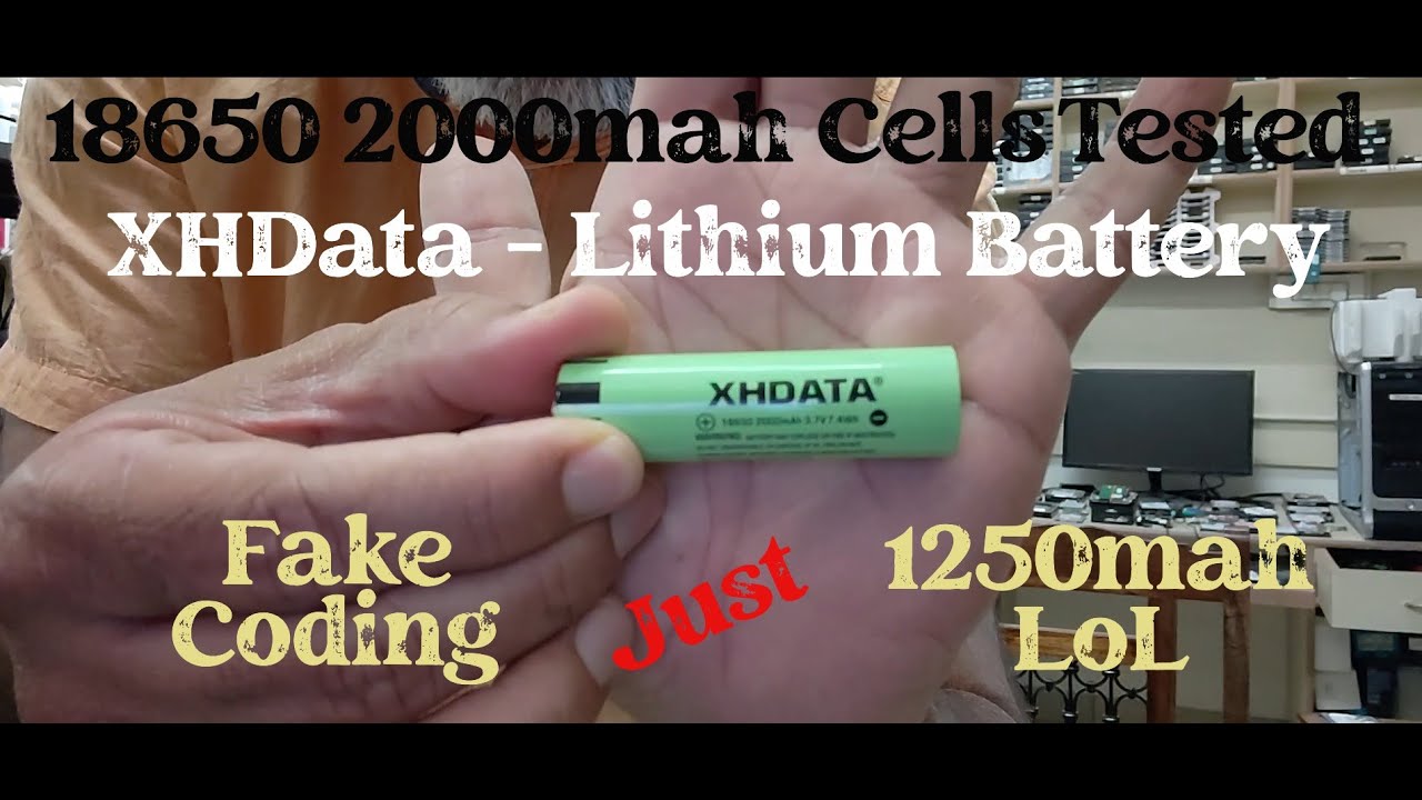 Radio - [Raising The Dead] XHDATA Lithium 3.7 Volts 18650 Radio Battery Tested [ Fake 2000mah ]