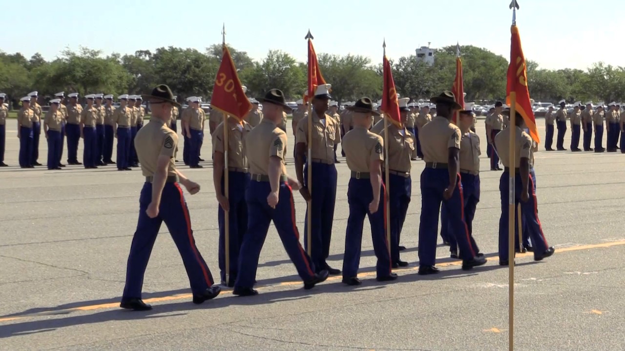 India Company Retires The Platoon Guidons
