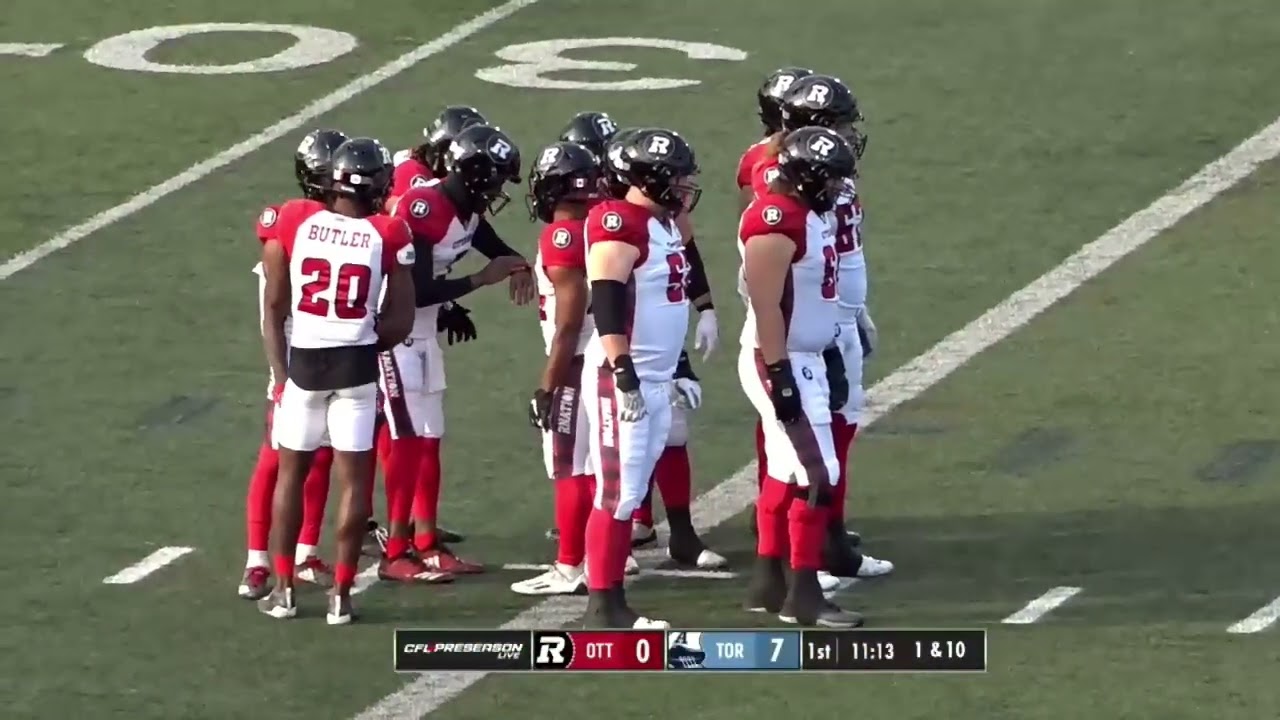 June 1, 2023 - CFL - Pre-Season - Ottawa REDBLACKS vs. Toronto Argonauts